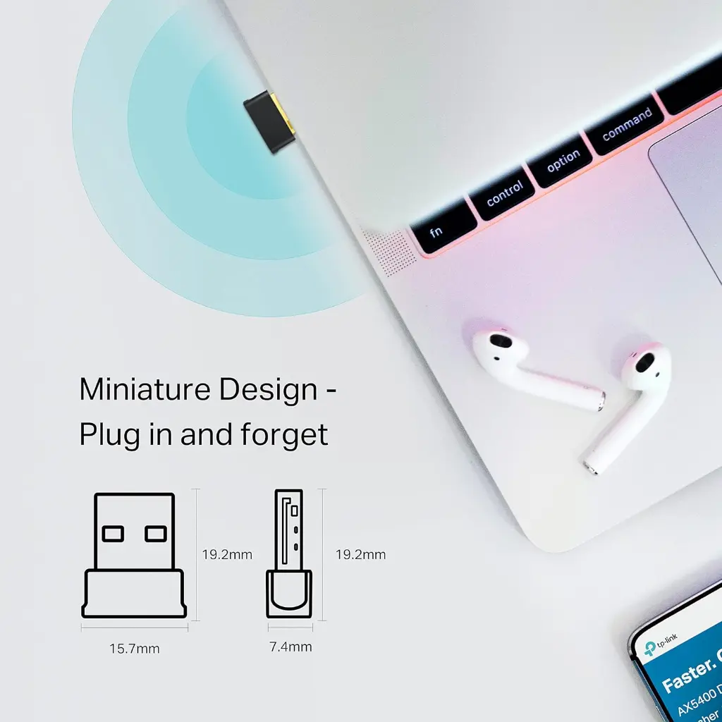 TP-Link Clé Wifi AC600 Mbps Archer T2UB Nano3.webp