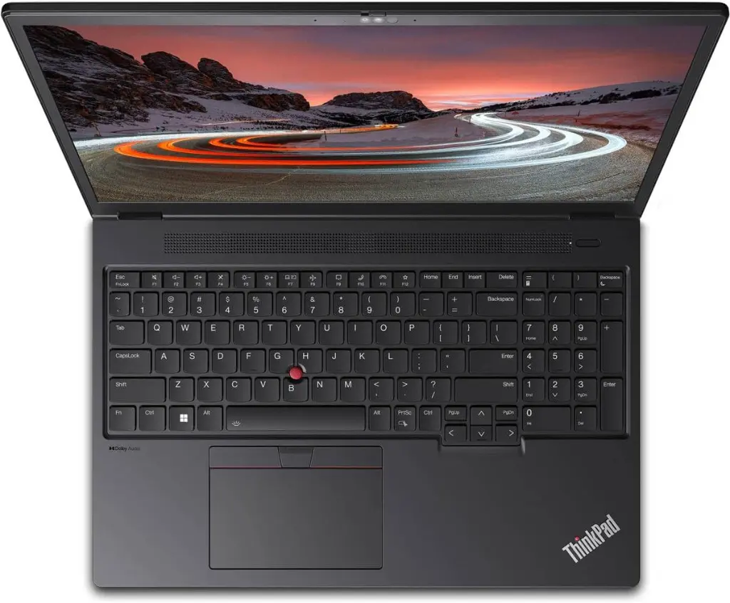 Lenovo ThinkPad P16S-Intel Core Ultra 7 - 255H Gen4-16 Go DDR5 RAM-512 Go SSD-6 Go graphics-ECRAN 16 Pouces-Clavier2.webp