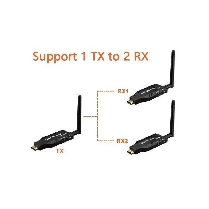 Émetteur Et Récepteur HDMI Sans Fil 1080P HD 5G WiFi Pour Ordinateur Portable Vers TV-50M 2.webp