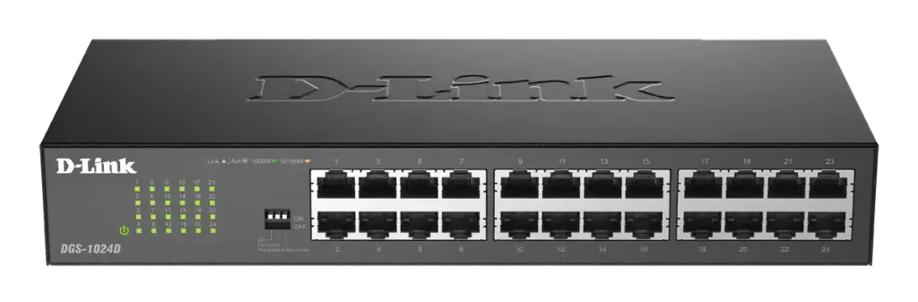 Switch 24 ports Gigabit - Métallique
