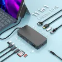 Adaptateur Surface Pro Station d'accueil Surface alimentation HDMI 4K + VGA