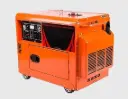 GROUPE ELECTROGENE SILENCIEUX 6,5 KVA DEMARAGE ELECTRIQUE DIESEL MODEL HDG5500SE INDUSTRIE