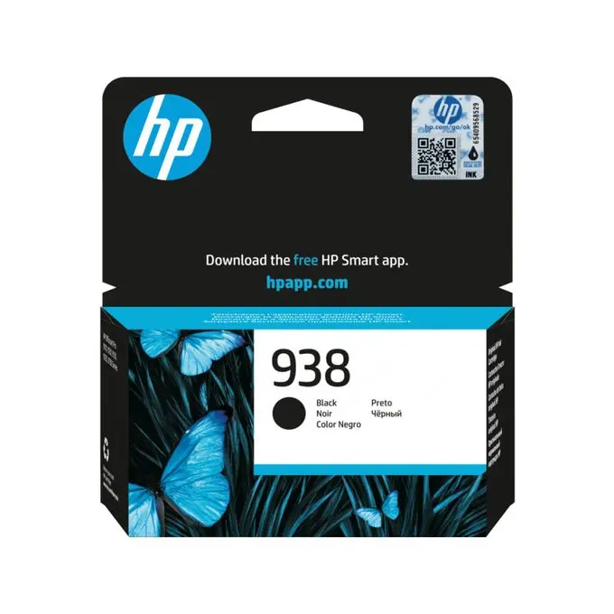 Cartouche d'encre noir HP 938